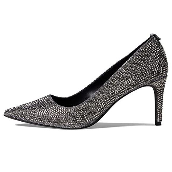 Michael Kors Women's Alina Flex Pointed-Toe Anthracite, Grey Size 5.5M - Picture 4 of 4
